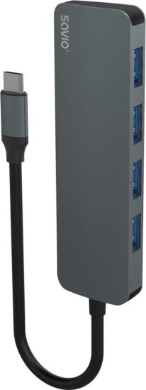 Savio AK-54 USB-C 3.1 HUB (4 port)