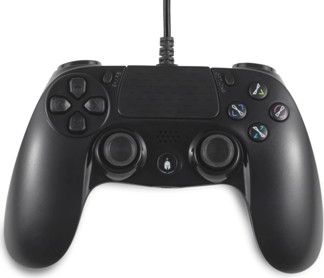 Spartan Gear Hoplite Vezetékes Controller - Fekete (PC/PS4)