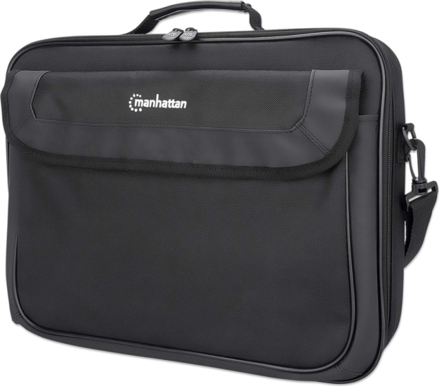 Manhattan Cambridge Clamshell 15,6" Notebook táska - Fekete Manhattan Cambridge Clamshell 15,6" Notebook táska - Fekete