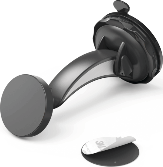 Hama Magnet alu Mobiltelefon autós tartó - Fekete