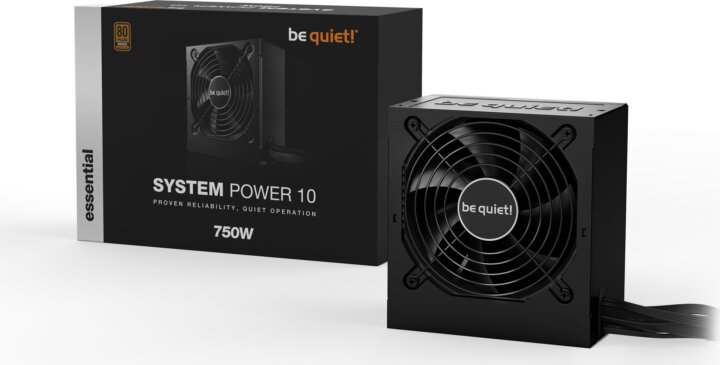 Be Quiet! 750W System Power 10 80+ Bronze Tápegység