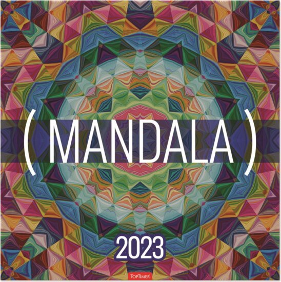 Kalendart T098 B3 2023 Falinaptár - Mandala