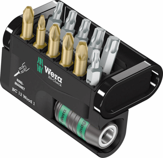 Wera BC 12 Wood 1 Bitkészlet (12 db / csomag)