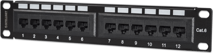 Manhattan 720748 10" Patch panel - 12 port