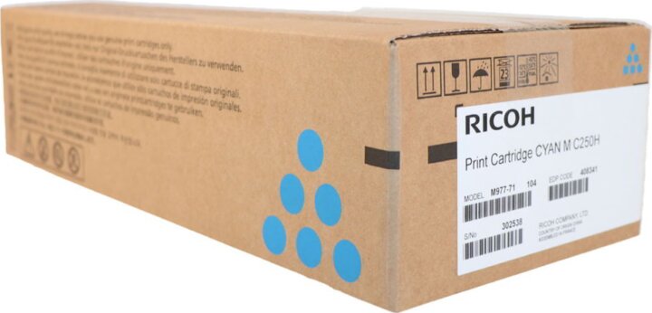 Ricoh 408341 Eredeti Toner Cián Ricoh 408341 Eredeti Toner Cián