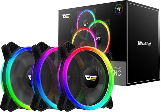 darkFlash DR12 Pro ARGB 120mm Rendszerhűtő (3db/csomag) darkFlash DR12 Pro ARGB 120mm Rendszerhűtő (3db/csomag)