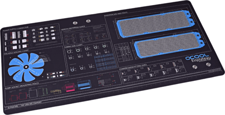 Alphacool Antisztatikus munka- és szerelési felület 120x60cm Alphacool Antisztatikus munka- és szerelési felület 120x60cm