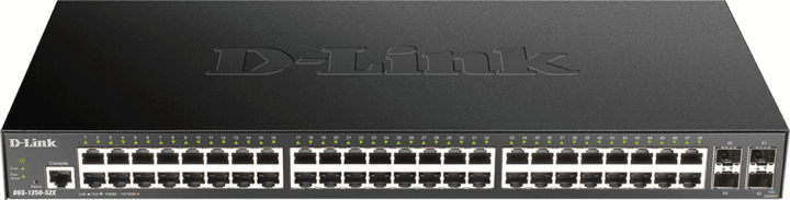 D-link DGS-1250-52X/E 48 + 4 SFP+ Gigabit Switch D-link DGS-1250-52X/E 48 + 4 SFP+ Gigabit Switch