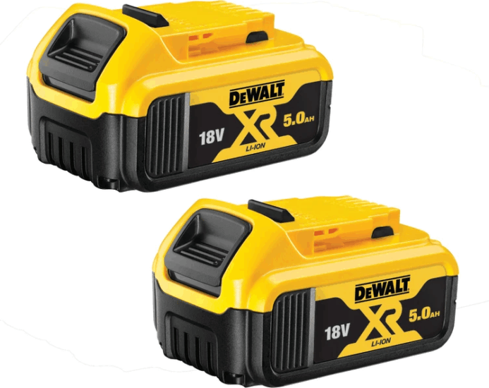 DeWalt DCB184P2-XJ 18V Akkumulátor 5000mAh (2 db/csomag)