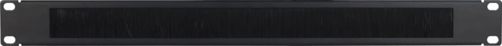 Inter-Tech 88887151 19" Kábelrendező panel kefével 1U - Fekete Inter-Tech 88887151 19" Kábelrendező panel kefével 1U - Fekete