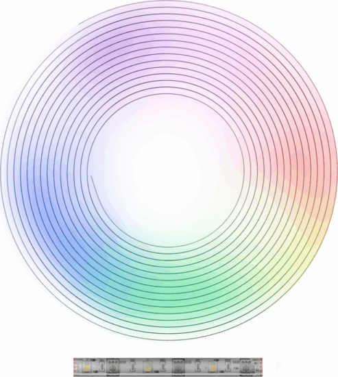 Tesla Techtoy Smart Beltéri LED szalag hosszabbító 3m - RGB