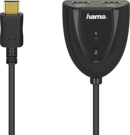 Hama 205161 HDMI 2-port Switch Hama 205161 HDMI 2-port Switch