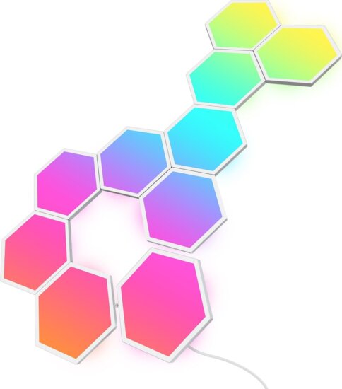 Govee Glide Hexa Smart Okos Fali fénypanel készlet (10db)