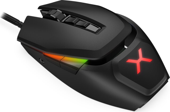Krux KRX0115 Bot RGB USB Gaming Egér - Fekete Krux KRX0115 Bot RGB USB Gaming Egér - Fekete