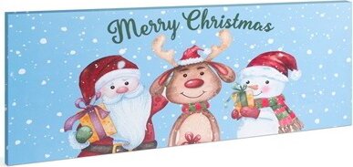 Family Christmas 58464 LED karácsonyi Fali kép 70x30 cm