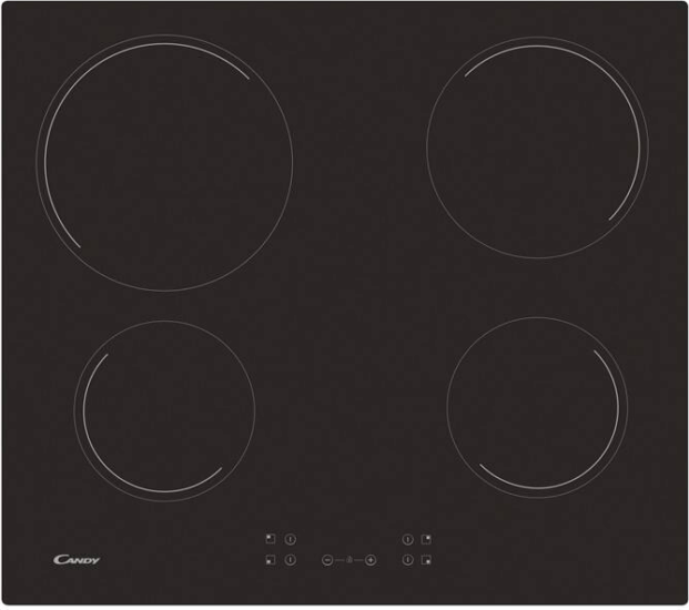 Candy Idea CH64CCB/4U2 Kerámia főzőlap - Fekete