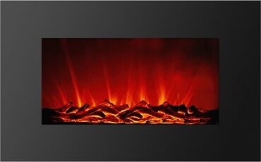 Bewello BW2022 Fali Elektromos kandalló 2000W - Fekete