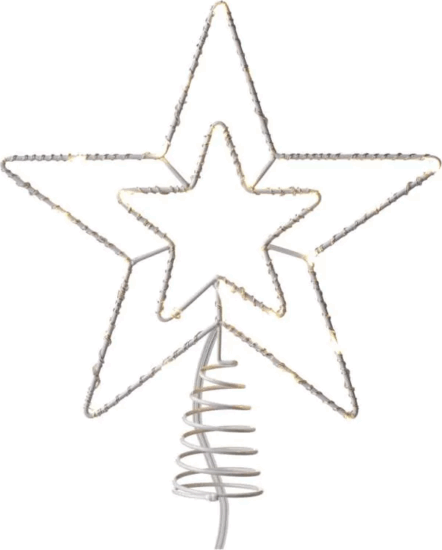 Emos D1ZW01 LED karácsonyfa Csúcsdísz - Meleg fehér