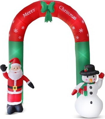 Family Christmas 58060K felfújható kapu kültéri karácsonyi Dekoráció 240cm