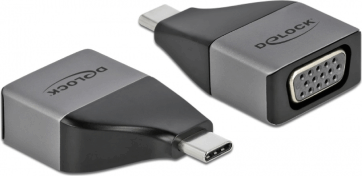 Delock 64002 USB-C apa - VGA anya Adapter Delock 64002 USB-C apa - VGA anya Adapter