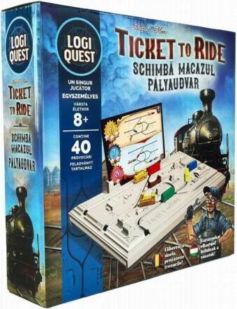 LogiQuest: Ticket to Ride Pályaudvar társasjáték