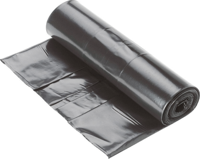 FMC háztartási szemeteszsák 160l (10 db/csomag) - Fekete