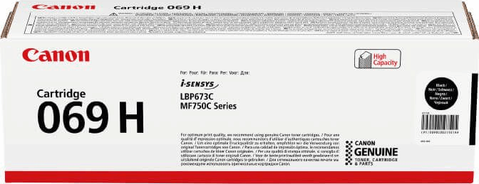 Canon 069H Eredeti Toner Fekete