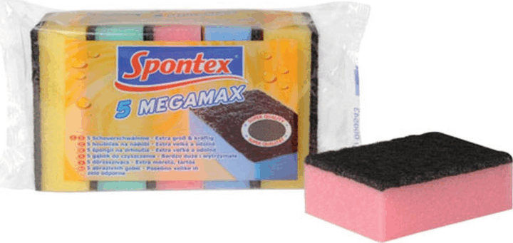 Spontex mosogatószivacs Megamax (5db/csomag)