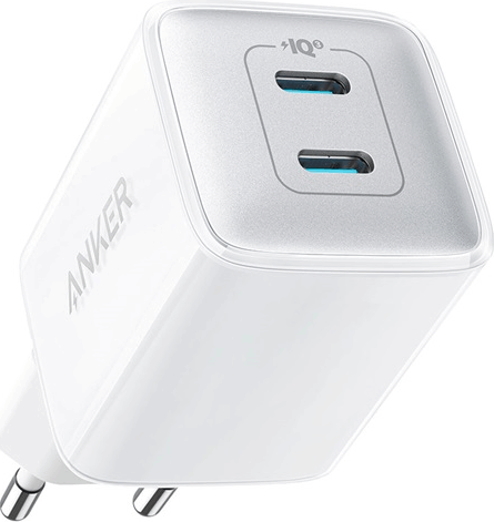 ANKER PowerPort III Nano PRO 2x Type-C Hálózati töltő - Fehér (40W)