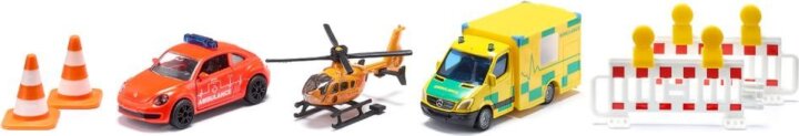 Siku S6332 Mentőszolgálat jármű készlet - (3db/csomag)