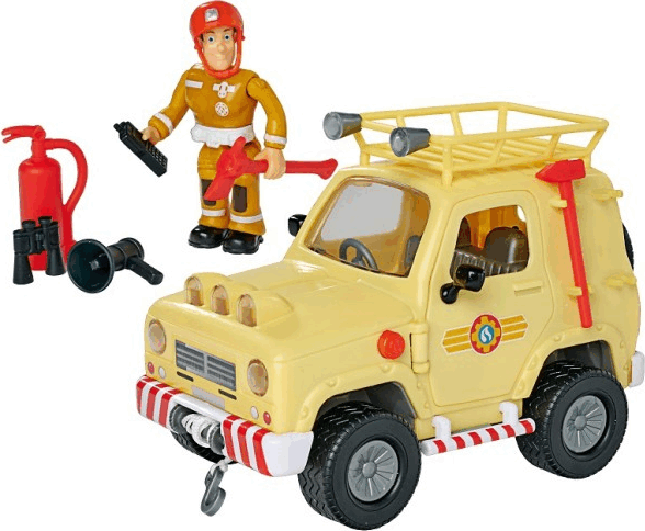 Simba Sam a tűzoltó mentőkocsi - Sárga