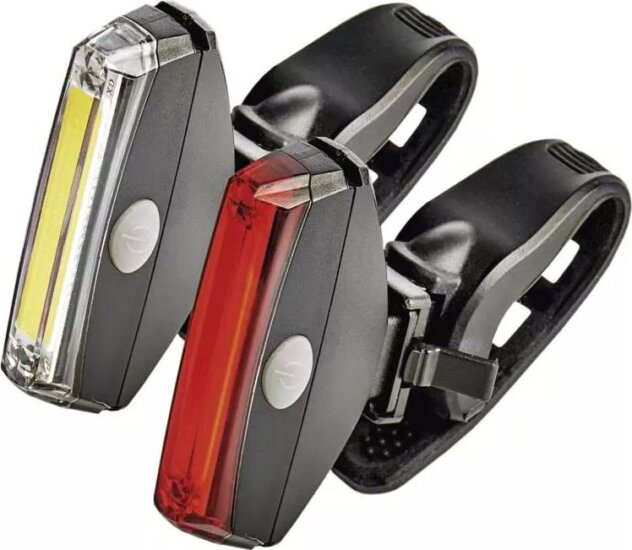 Emos P3922 Kerékpár lámpa szett - Fekete