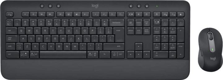 Logitech MK650 Wireless Billentyűzet + Egér - Német (Grafitszürke)