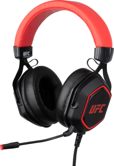 Konix UFC 7.1 USB Gamer Headset - Fekete/Piros Konix UFC 7.1 USB Gamer Headset - Fekete/Piros