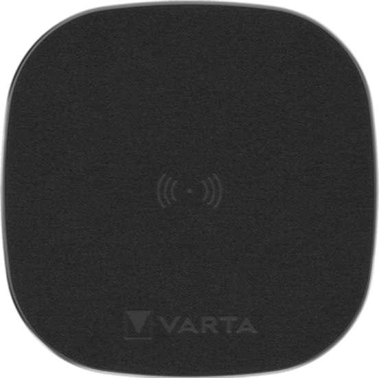Varta Wireless Charger Pro Vezeték nélküli gyors töltő - Fekete (15W)