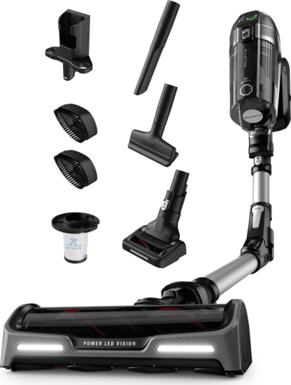 Rowenta RH9958WO X-Force Flex 14.60 Animal Porzsák Nélküli porszívó - Fekete