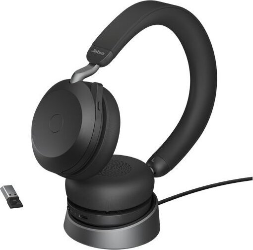 Jabra Evolve2 75 Wireless Headset - Fekete Jabra Evolve2 75 Wireless Headset - Fekete