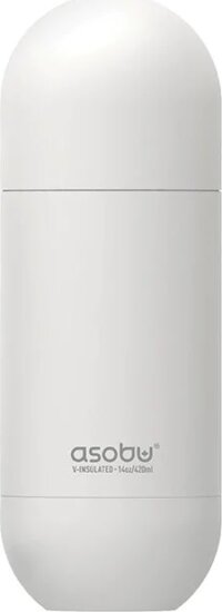 Asobu Orb 460ml Termosz kulacs + bögre - Fehér Asobu Orb 460ml Termosz kulacs + bögre - Fehér