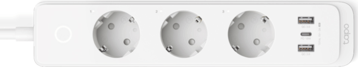 TP-Link Tapo P300 220V Smart WiFi elosztó 3 aljzatos 1.5m - Fehér