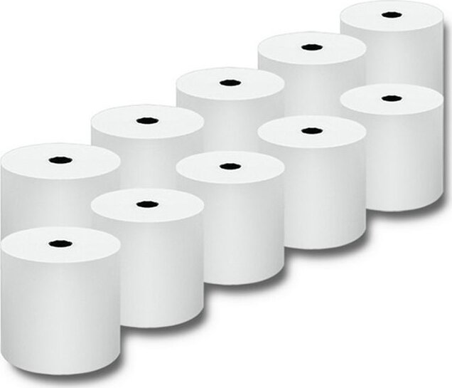 Qoltec 51892 80 x 80 hőpapírszalag (10 tekercs) Qoltec 51892 80 x 80 hőpapírszalag (10 tekercs)