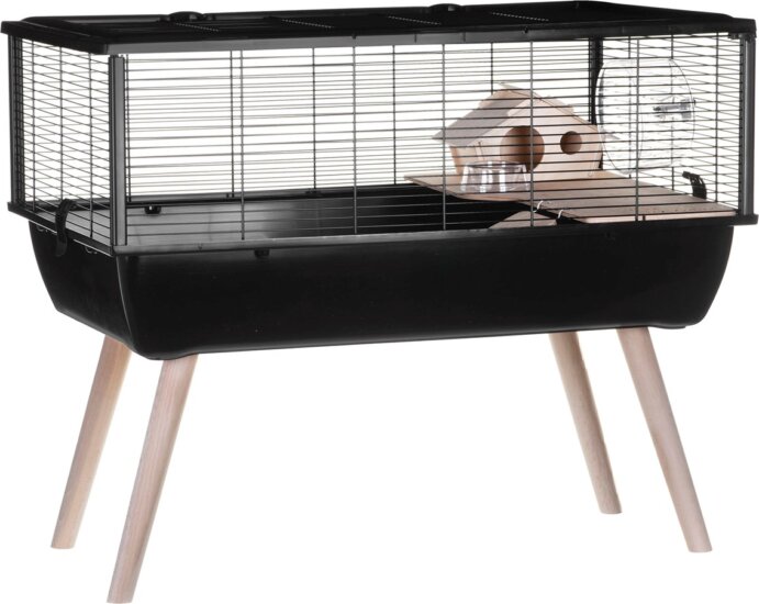 Zolux Neo Nigha Rágcsáló ketrec - Fekete (78 x 48 x 36 cm) Zolux Neo Nigha Rágcsáló ketrec - Fekete (78 x 48 x 36 cm)