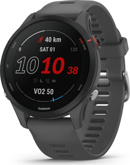 Garmin Forerunner 255 (46 mm) Okosóra - Szürke Garmin Forerunner 255 (46 mm) Okosóra - Szürke