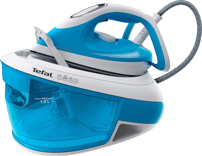 Tefal Express Airglide SV 8002 Gőzállomás 1.8L 5.9 bar - Fehér/Kék