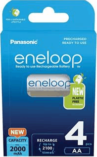 Panasonic Eneloop Ni-MH Újratölthető Ceruzaelem (4db/csomag)