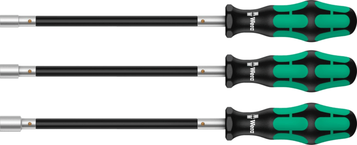 Wera 391/3 Tömlőbilincs csavarhúzó készlet (3 db / csomag)