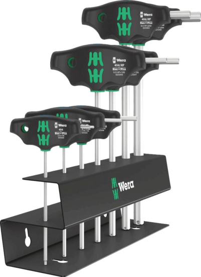 Wera 454/7 HF Set 2 Keresztfogantyús csavarhúzó készlet (7 db / csomag)