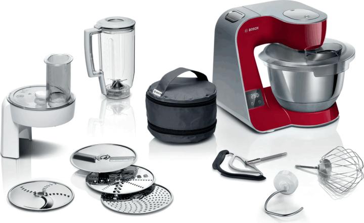 Bosch MUM5 1000 W Konyhai robotgép - Piros