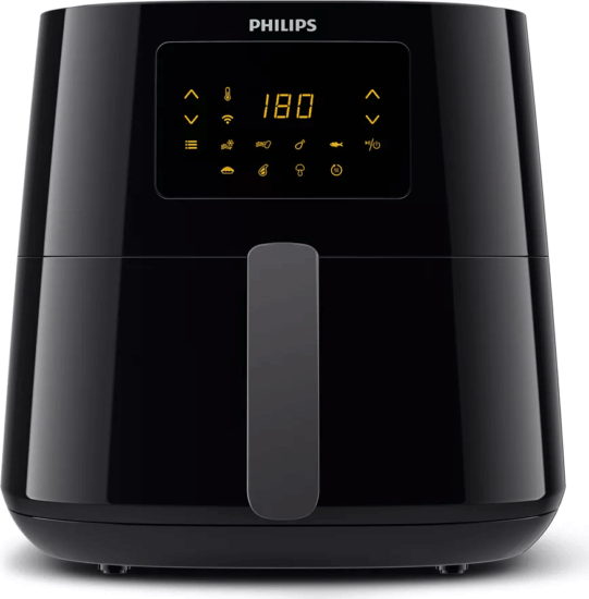 Philips HD9280/70 Essential Connected XL 6,2L Smart Forrólevegős fritőz - Fekete