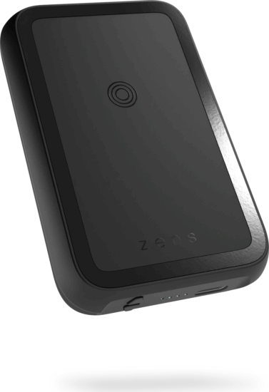 Zens Magnetic Dual Power Bank 4000mAh - Fekete
