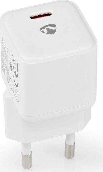 Nedis USB-C Hálózati töltő - Fehér (20W)